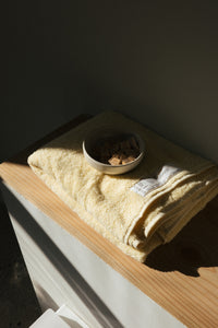 FRAMA Heavy Towel Bath Sheet, Pale Yellow